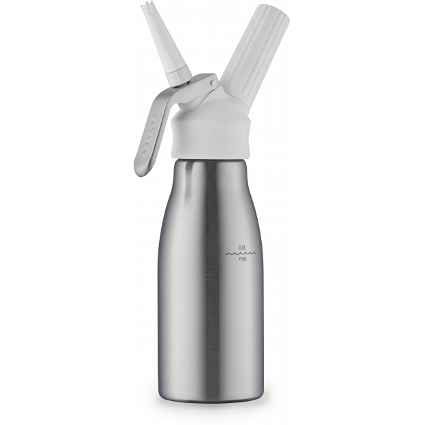 Šlehačková láhev WHIPcreamer Harmony 0,5l Bílá