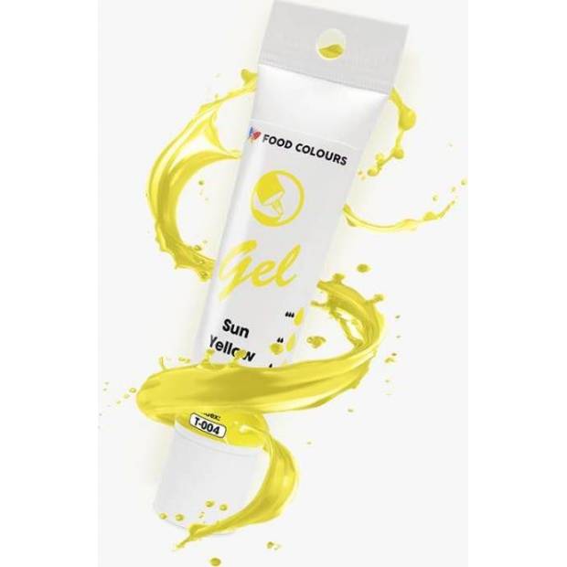 Food Colours gélová farba v tube Sun Yellow 30 g