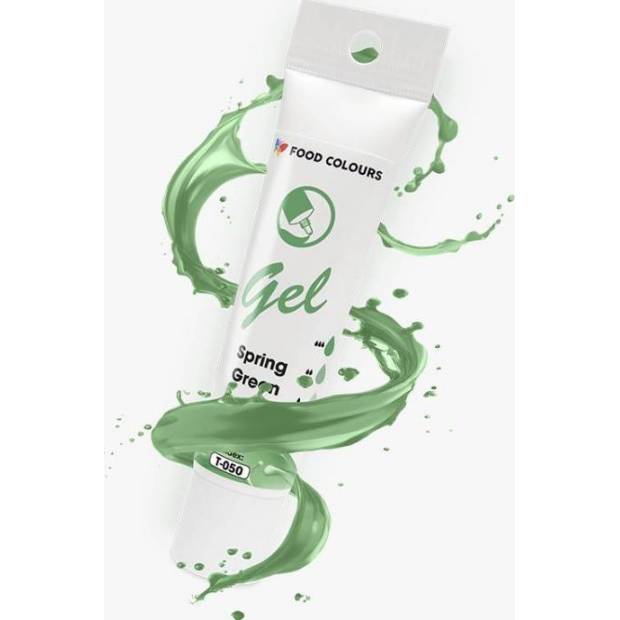 Food Colours gélová farba v tube Spring Green 30 g