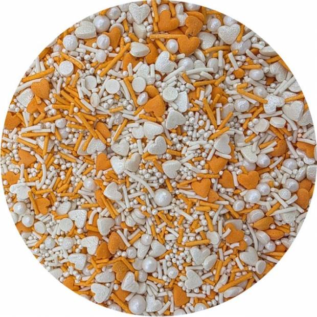 Cukor na zdobenie Pomarančová zmes 80g