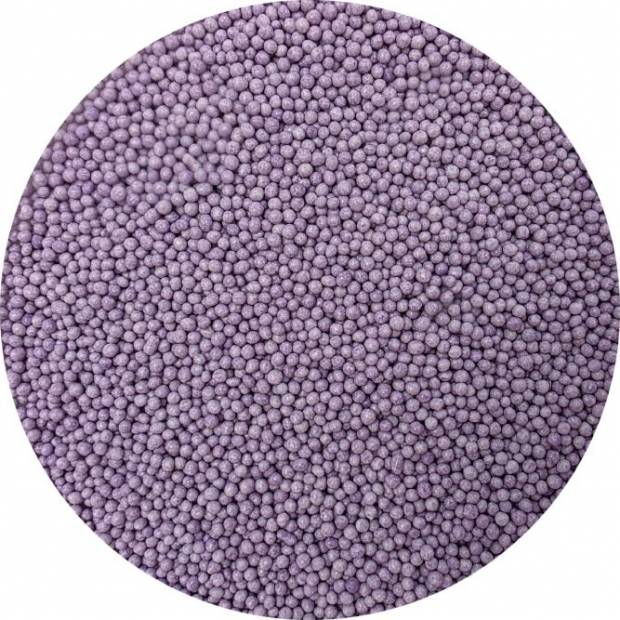 Cukrové korálky levanduľa 80g