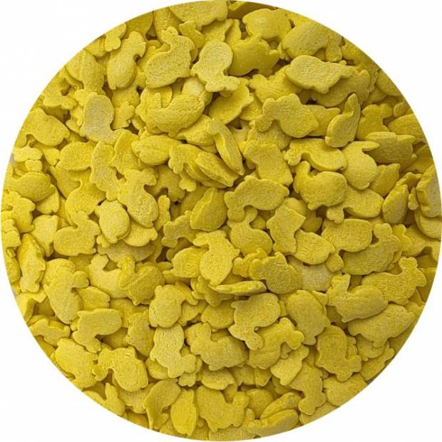 Cukrové zdobenie žltých zajačikov 80g