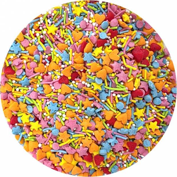 Cukor na zdobenie Karneval 80g