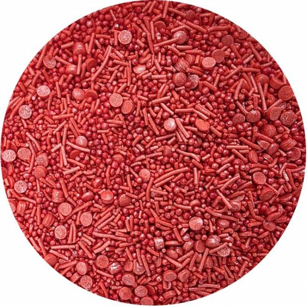 Cukrové zdobenie Red Glow 80g