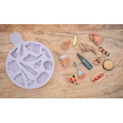 Silicone forma na miniatúrne grilovanie