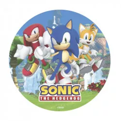 Jedlý papier Sonic a priatelia 20 cm