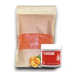 Cukor na cukrovú vatu - 1 kg - Pomaranč