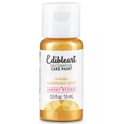 Metalická tekutá farba 15 ml Sunkissed Gold