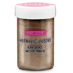 Prachová farba metalická Burnt Bronze 10 ml