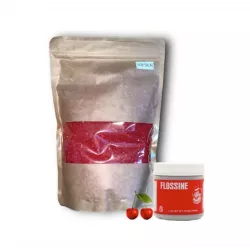 Cukor na cukrovú vatu - 1 kg - Čerešňa