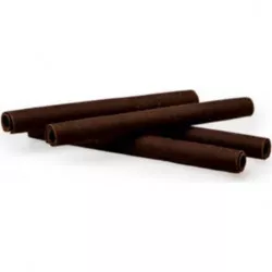 Čokoládové rolky tmavé 8,5 cm (15 ks)