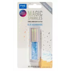 Kúzelná trblietavá modrá azúrová 3 g