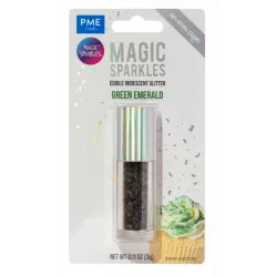 Kúzelné trblietky Green Emerald 3g