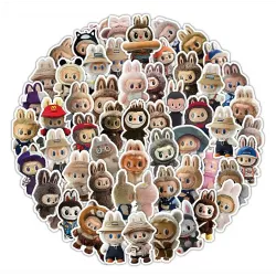 Jedlý papier na vystrihnutie Labubu všetkých 19,5 cm