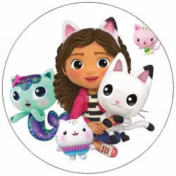 Jedlý papier Gabinin kúzelný dom 19,5 cm