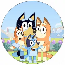 Jedlý papier Bluey 19,5 cm