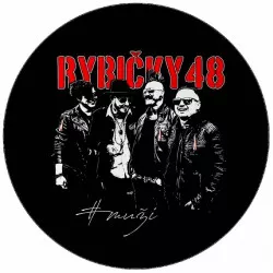 Jedlý papier Rybičky 48 black 19,5 cm