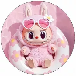 Jedlý papier Labubu v bazéne 19,5 cm