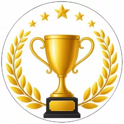 Jedlý papier pohár 19,5 cm