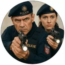 Jedlý papier, polícia, kryj mi chrbát 19,5 cm