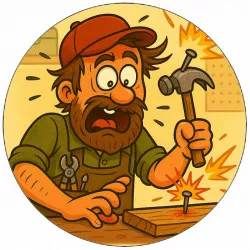 Jedlý papier kutil 19,5 cm