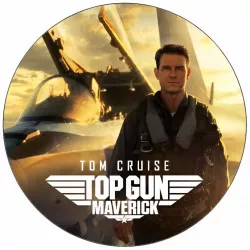 Jedlý papier Top Gun Maverick u stíhačky 19,5 cm