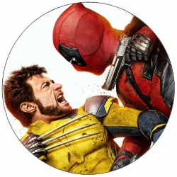 Jedlý papier Deadpool 19,5 cm