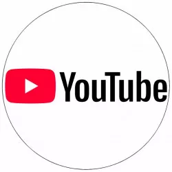 Jedlý papier YouTube 19,5 cm