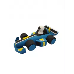 Modrá nejedlá cukrová dekorácia 11×9×6 cm