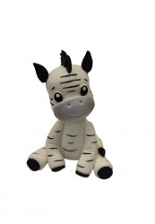 Zebra nejedlá cukrová dekorace 9x6 cm