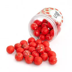 Čokoládové kuličky červené XL 120 g