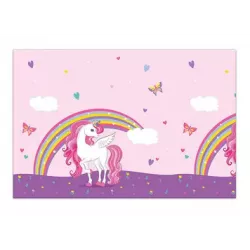 Plastový ubrus jednorožec 120x180 cm