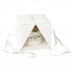 Krabica na tortu 1 ks 26 x 26 x 18 cm