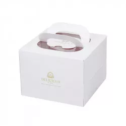 Krabica na tortu 1 ks 26 x 26 x 15 cm