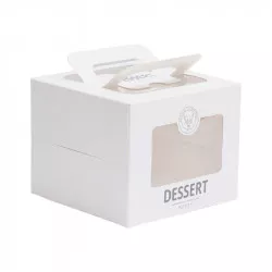 Krabica na tortu 1 ks 15 x 15 x 12 cm