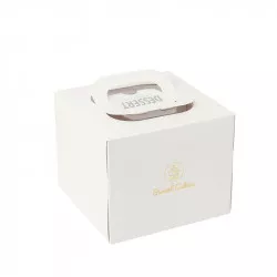Krabica na tortu 1 ks 25 x 25 x 15 cm