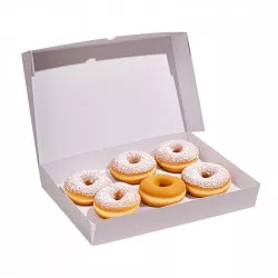 Krabice na cukrovinky, zákusky a chlebíčky 1 ks 30,5 x 20,5 x 5 cm