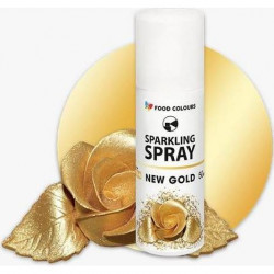 Farba v spreji Food Colours New Gold (50 ml) Zlatá