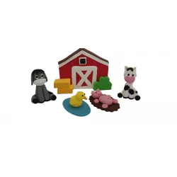 Farma nejedlá cukrová dekorace 12 cm