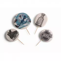 Cukrová ozdoba hokejová sada