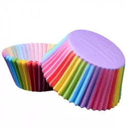 Cukrárenský košíček farebný 50x30mm 50 ks