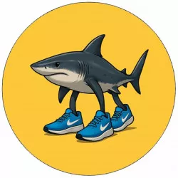 Jedlý papier Tralalero Tralala Taliansky brainrot 19,5 cm