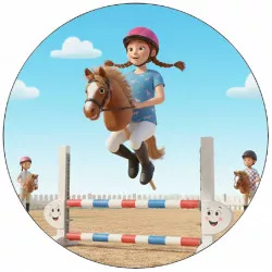 Jedlý papier Hobbyhorse veselý deň 19,5 cm