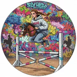 Jedlý papier Hobbyhorse graffiti 19,5 cm