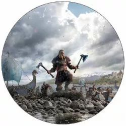 Jedlý papier Viking vylodenie 19,5 cm