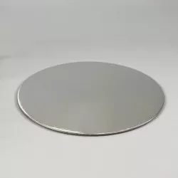 Podložka na tortu 25 cm strieborná 3 mm