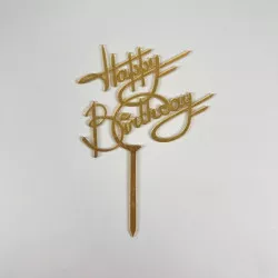 Zápich na tortu „Happy Birthday”