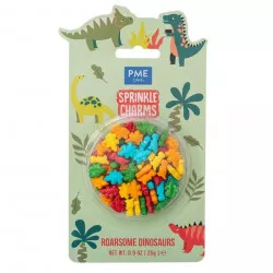 Cukrové zdobenie dinosaurov 11x14mm, 25g