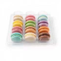 Krabička na 12 makróniek