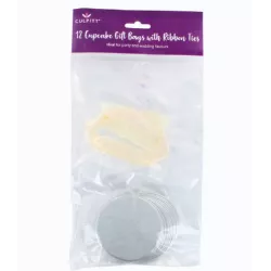 Darčekové vrecúška na muffiny, 12 ks